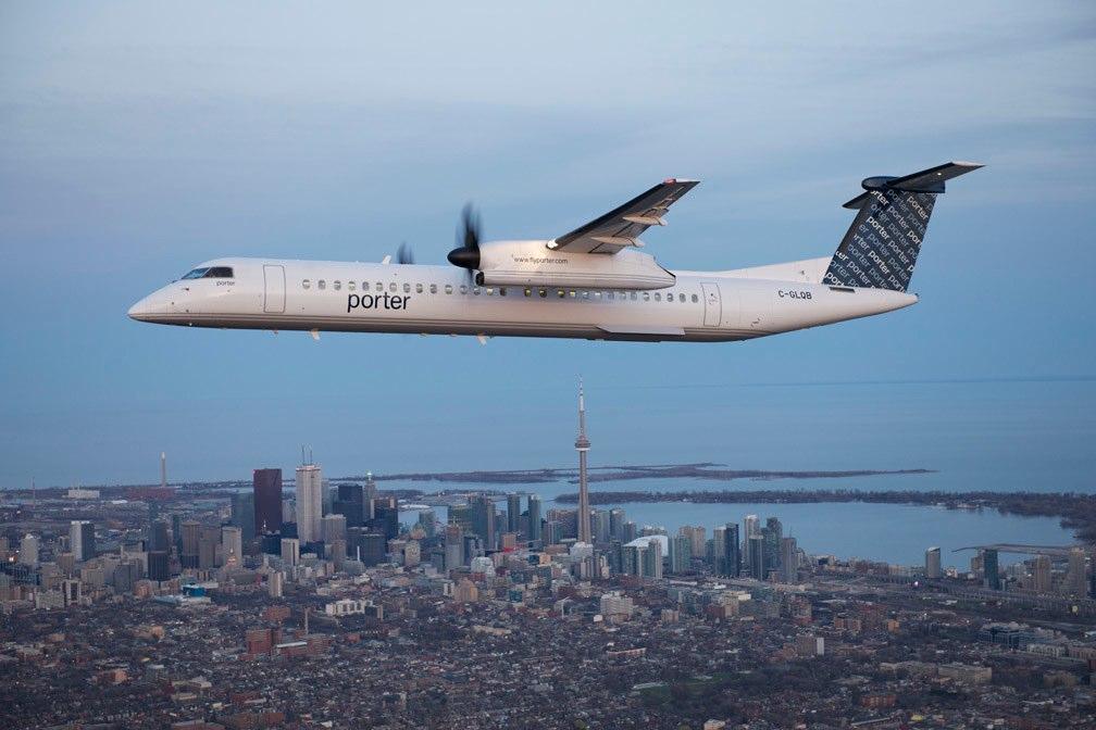 Porter Airlines working with Airlink 2085 from GlobalSYS