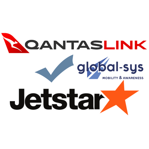 Qantas airlines and their partners working with GlobalSYS