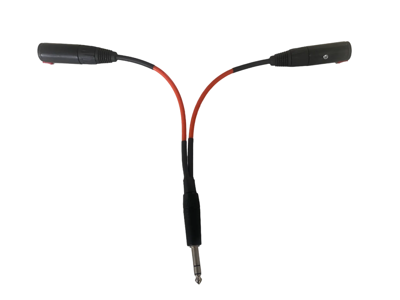 Adaptor Y to connect 2 wired headsets to the aircraft.