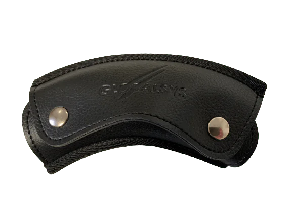 Leather headband protection enhances comfort and durability for extended headset use.