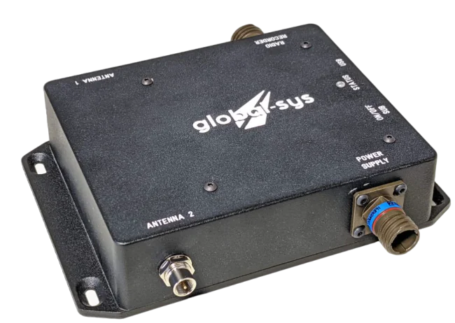 The fixed base provides continuous, secure audio communication between aircraft and the ground.