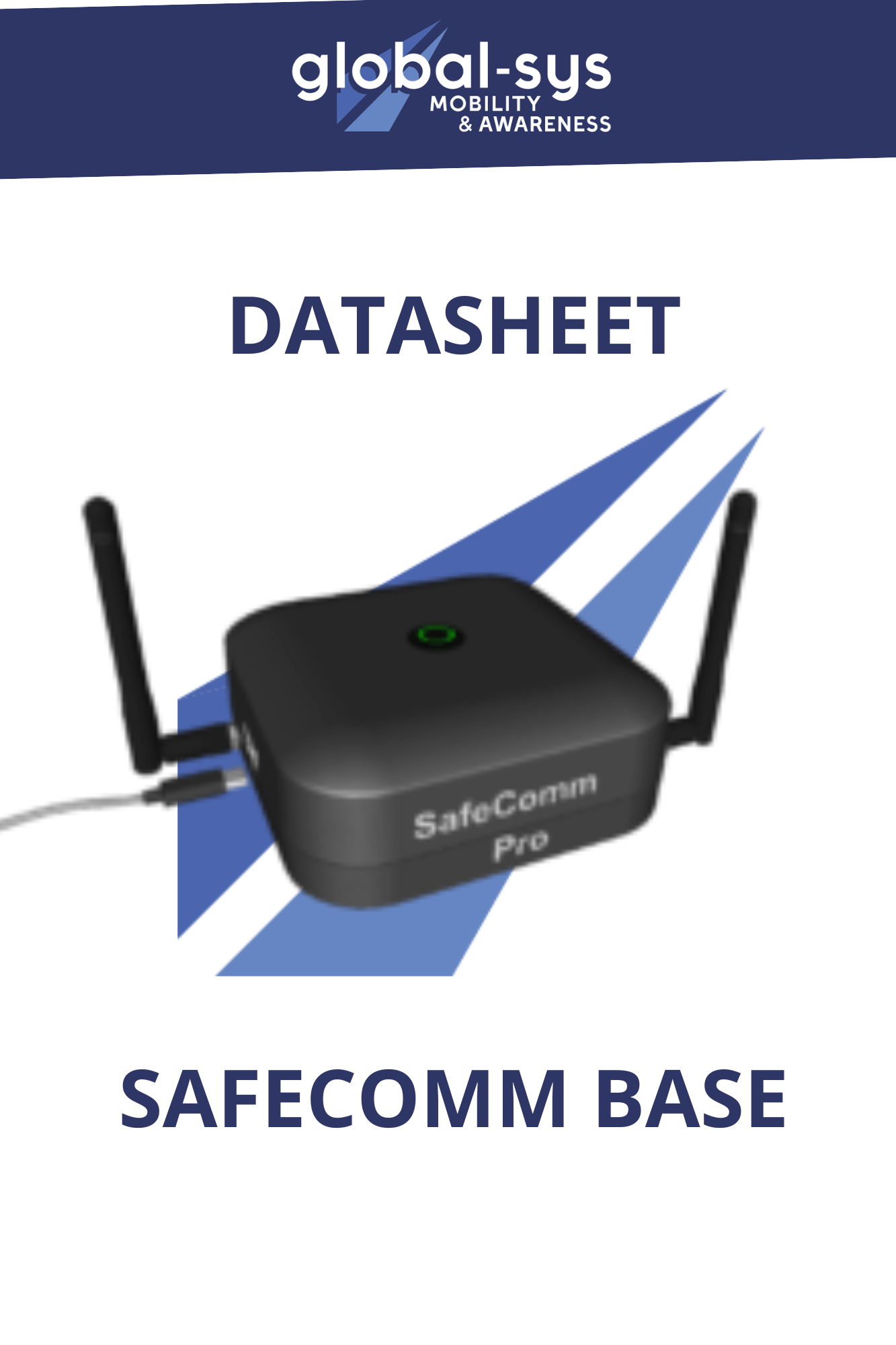 Safecomm Base datasheet detailing comprehensive specifications, key features, and performance metrics for optimal communication solutions.