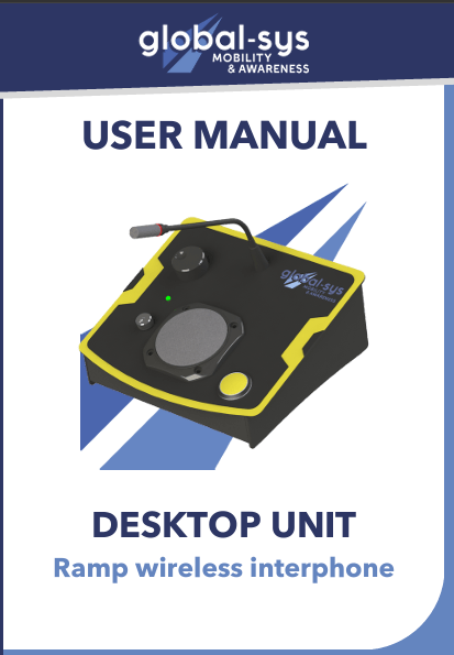 User manual for Desktop Unit, offering detailed instructions for setup, usage, and troubleshooting assistance.